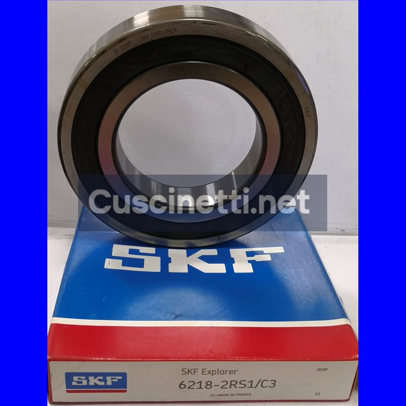 6218 2RS1 C3 SKF 90x160x30