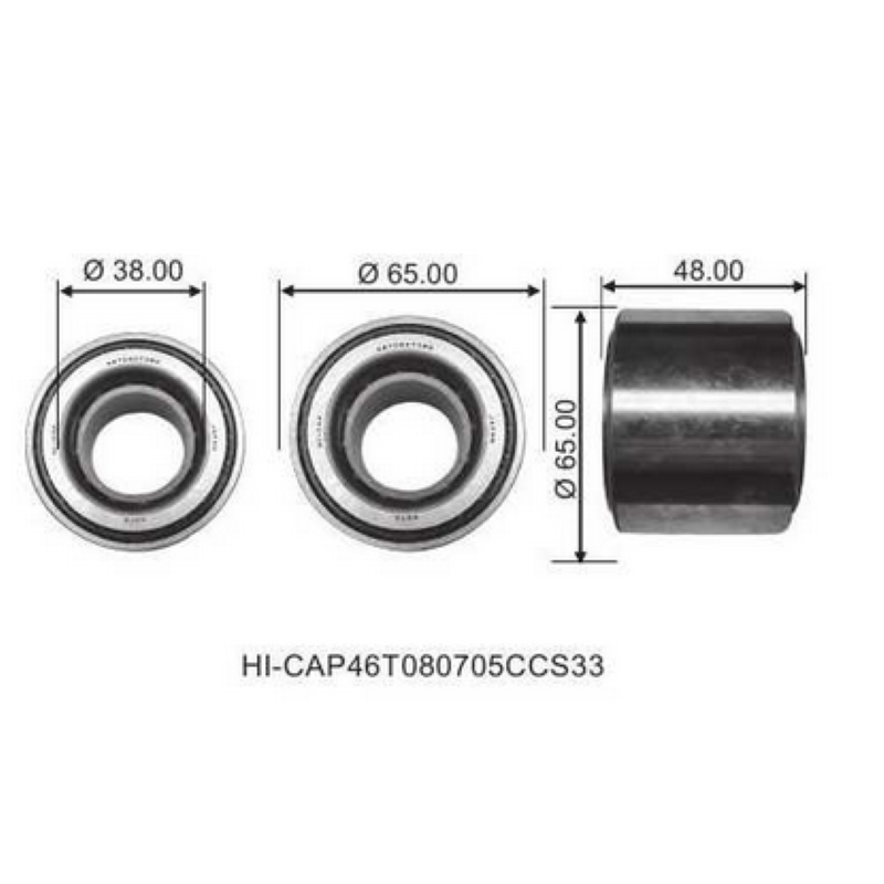 46T080705 C CS33 KOYO 38x65x48/52 4T-CR1-08A05CS95/L24455,00 €