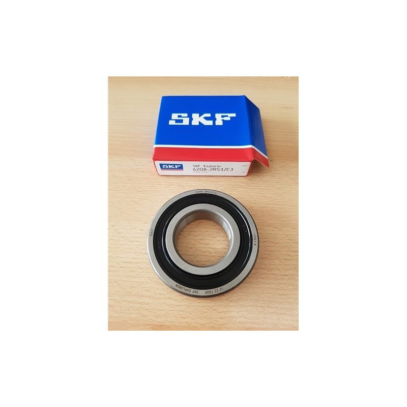 6208-2RS1/C3 SKF 40x80x18 6208-2RS1/C38,32 €