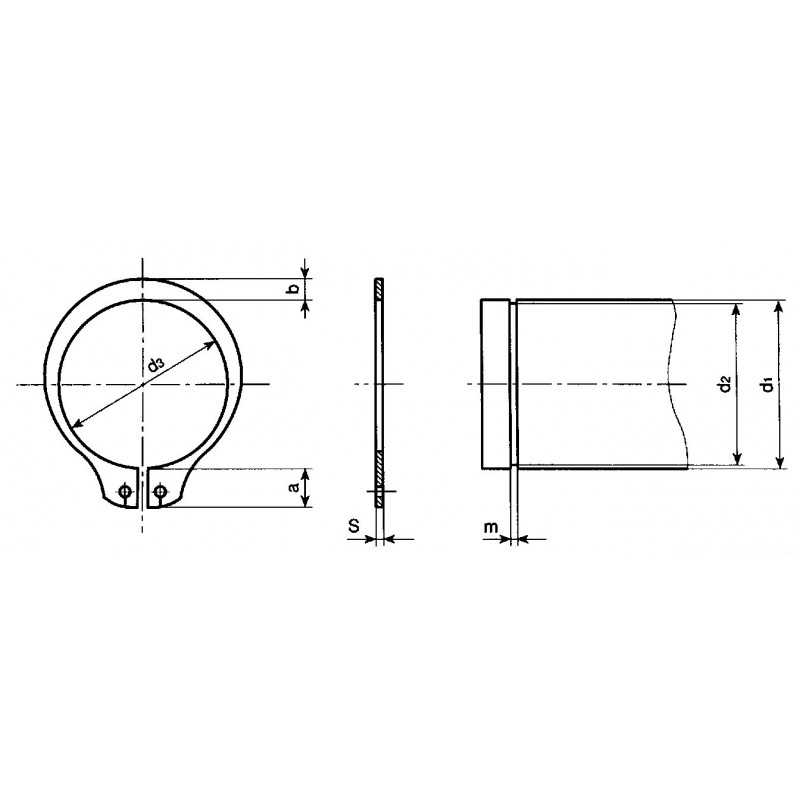 ANELLO SEEGER E 4